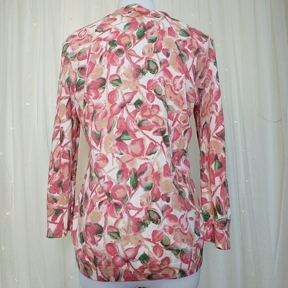 Talbots Floral Cardigan - Picture 4 of 4